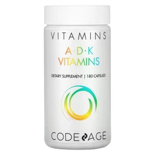 2 X CodeAge, Vitamins, A.D.K Vitamins, 180 Capsules