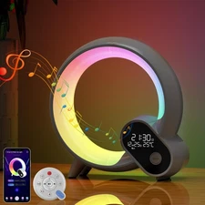 Night Light for ,Wake Up Light Sunrise Alarm Clock,Ambient Light & Sleep Assi...