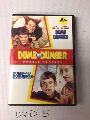 Dumb and Dumber / Dumb and Dumberer Double Feature DVD Jim Carrey Jeff Daniels