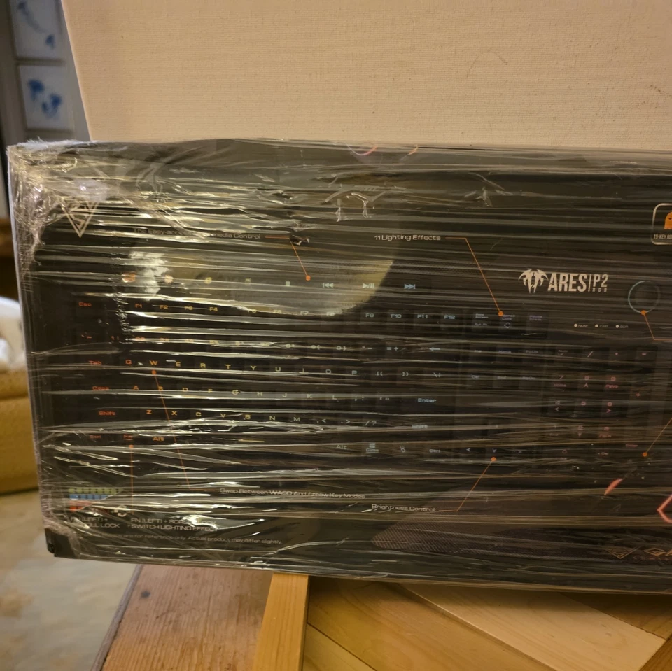 Gamdias Ares P2 RGB Backlit Wired Gaming Keyboard USB Mechanical Feel - Image 4 of 4