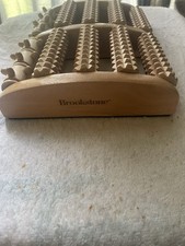 Brookstone Wooden Foot Roller Massager for Plantar Fasciitis