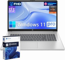 HP 17.3" Laptop computer Win11Pro 2.7 GHz~4.3 GHz Ryzen 5-7430U Upto 32GB 2TB