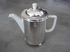 WMF Thermisol Kaffeekanne Art Deco Hammerschlag, Hutschenreuther Porzellan D.R.P