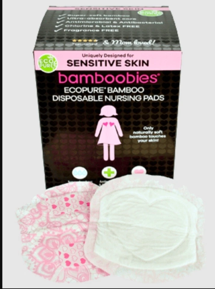 ***NUEVO***Almohadillas de lactancia Bamboobies 60 unidades desechables Foto 2 de 2