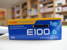 Kodak Ektachrome E100-G 120mm Color Reversal Film 1 Roll, Freezer Stored, USA