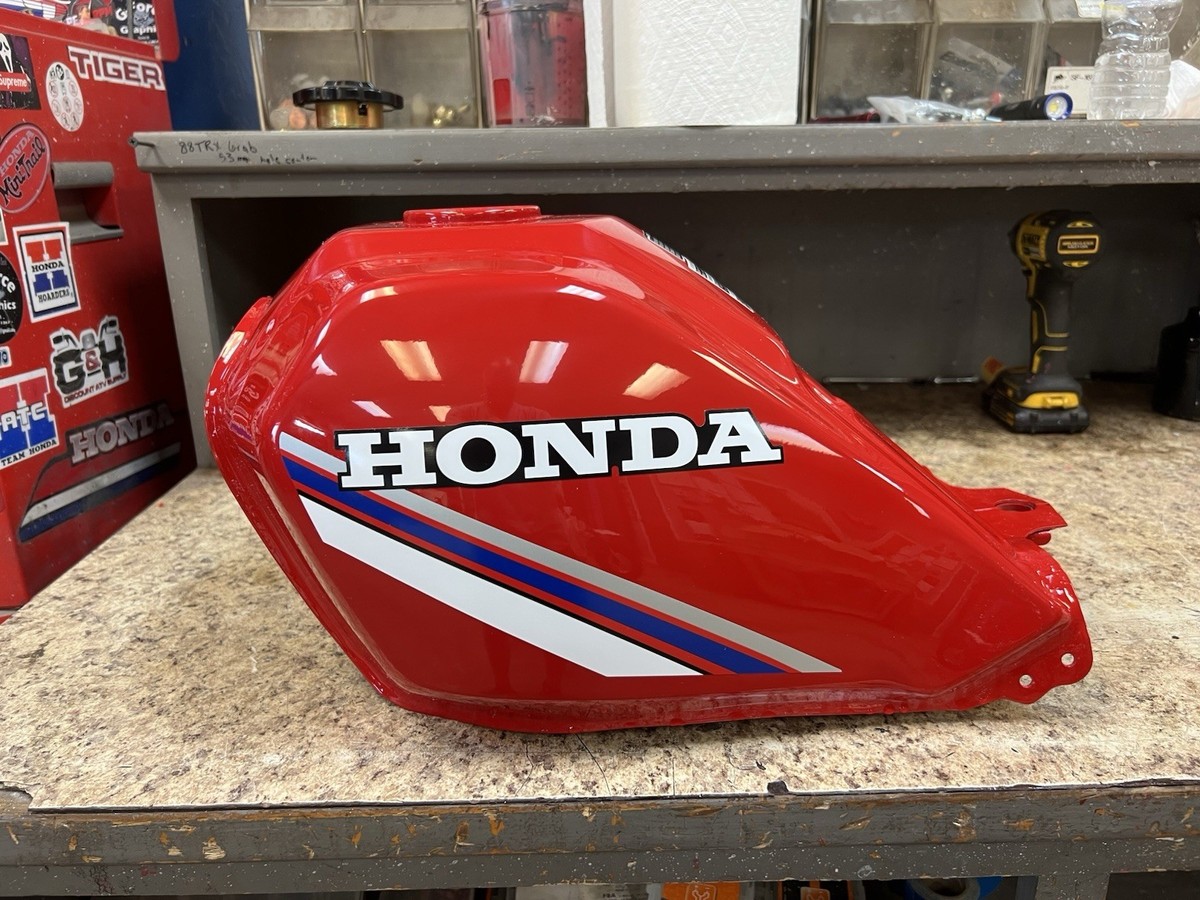 1985 Honda 250SX Gas Fuel Tank Steel Serwa Reproduction New | eBay