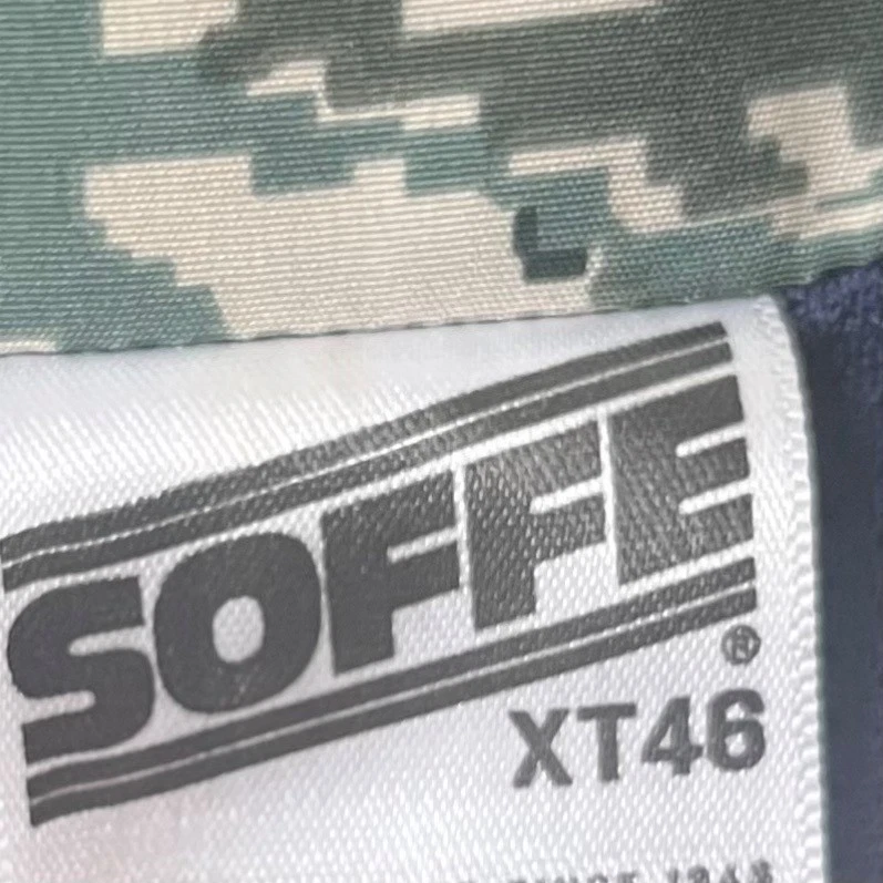 Soffe XT46 Zipper Jacket Mens Medium Blue New Camo Extreme Training - product detail image 8