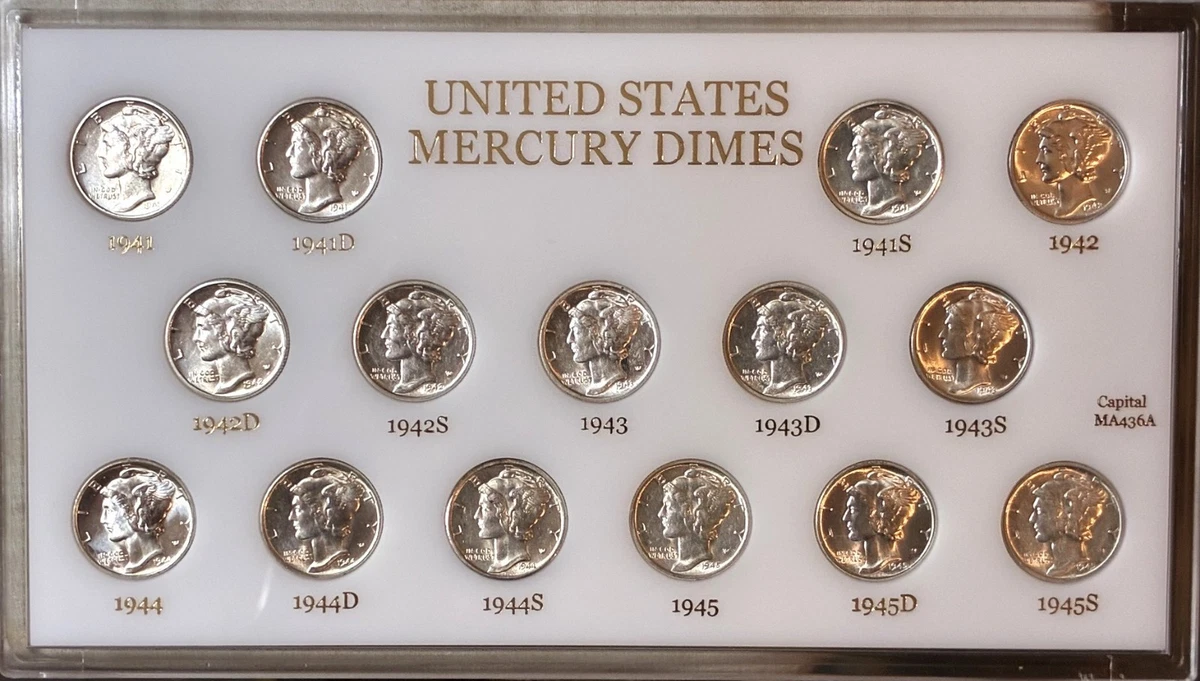 Mercury Dime Set for sale | eBay