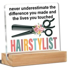 Hairstylist Gifts Hairdresser Gifts for Women, Retirement Gifts Thank You Gif...