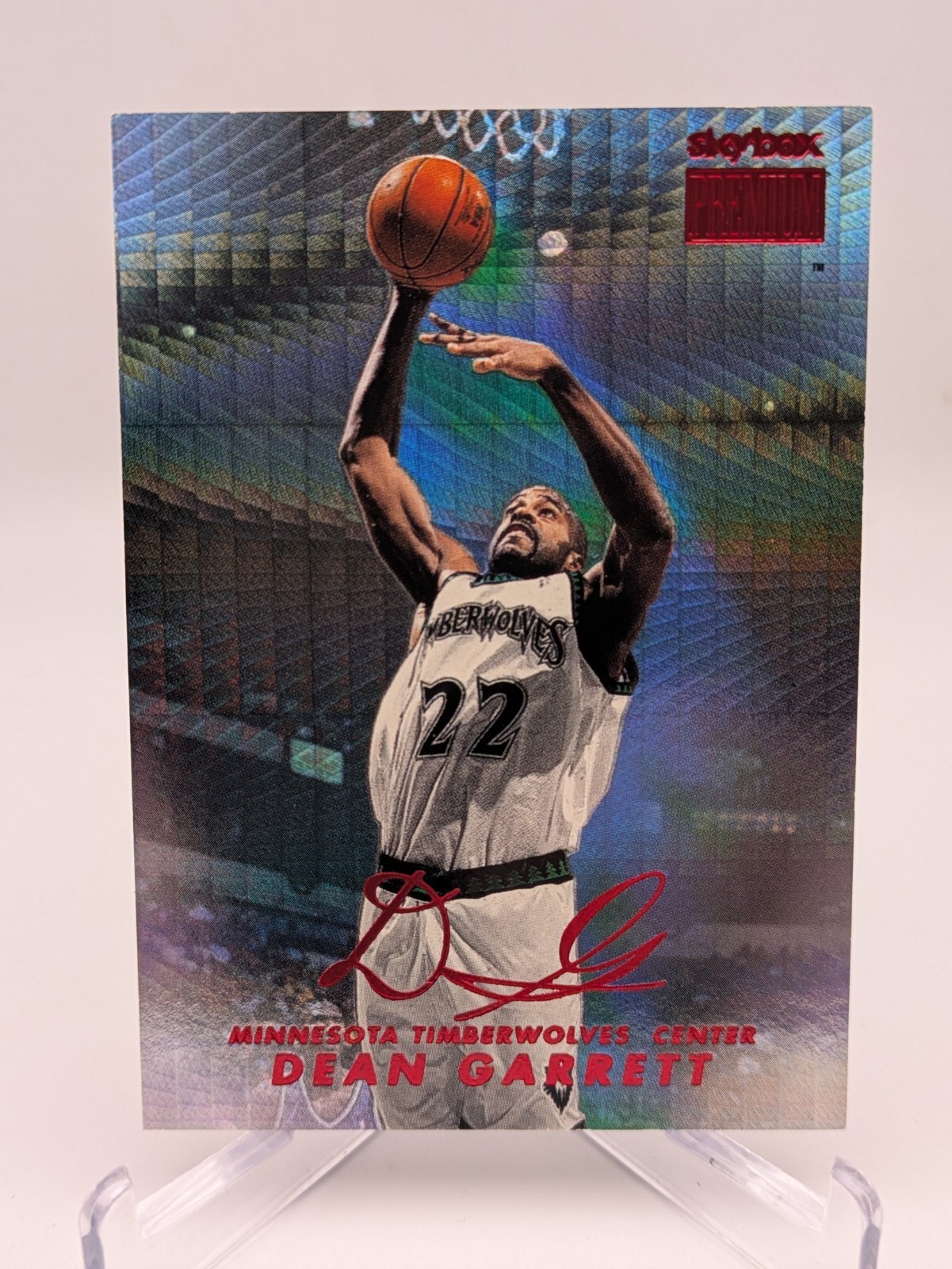 💥 RARE 1998 Skybox Premium #147 Star Rubies /50 Dean Garrett SP #42/50 RAW