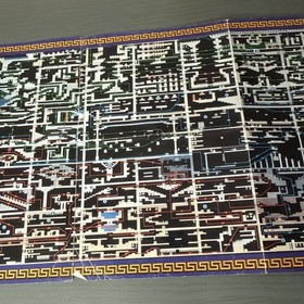 Castlequest Nintendo NES Foldble Promo Poster Map Insert ONLY