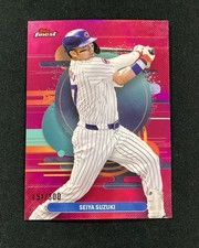 2025 Topps Finest Seiya Suzuki Uncommon #144 Magenta Refractor /300 Cubs