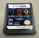 999: Nine Hours, Nine Persons, Nine Doors (Nintendo DS, 2010) CARTRIDGE ONLY