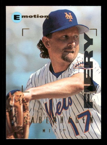 1995 Skybox Emotion Bret Saberhagen #162 card