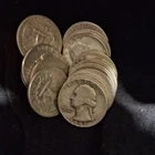 Washington Quarters Silver Circulated Lot Business Strike Visible Date