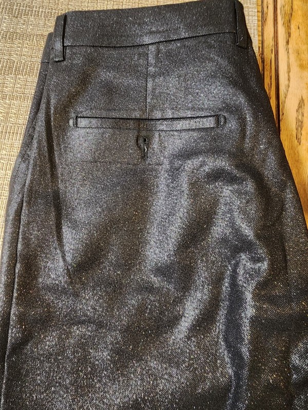 Barabas Black Sparkle Glittery Pants Size 34, NWOT, EXC Condition