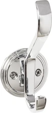 Top Knobs TK1062PC Reeded Hook 4 11/16" Polished Chrome