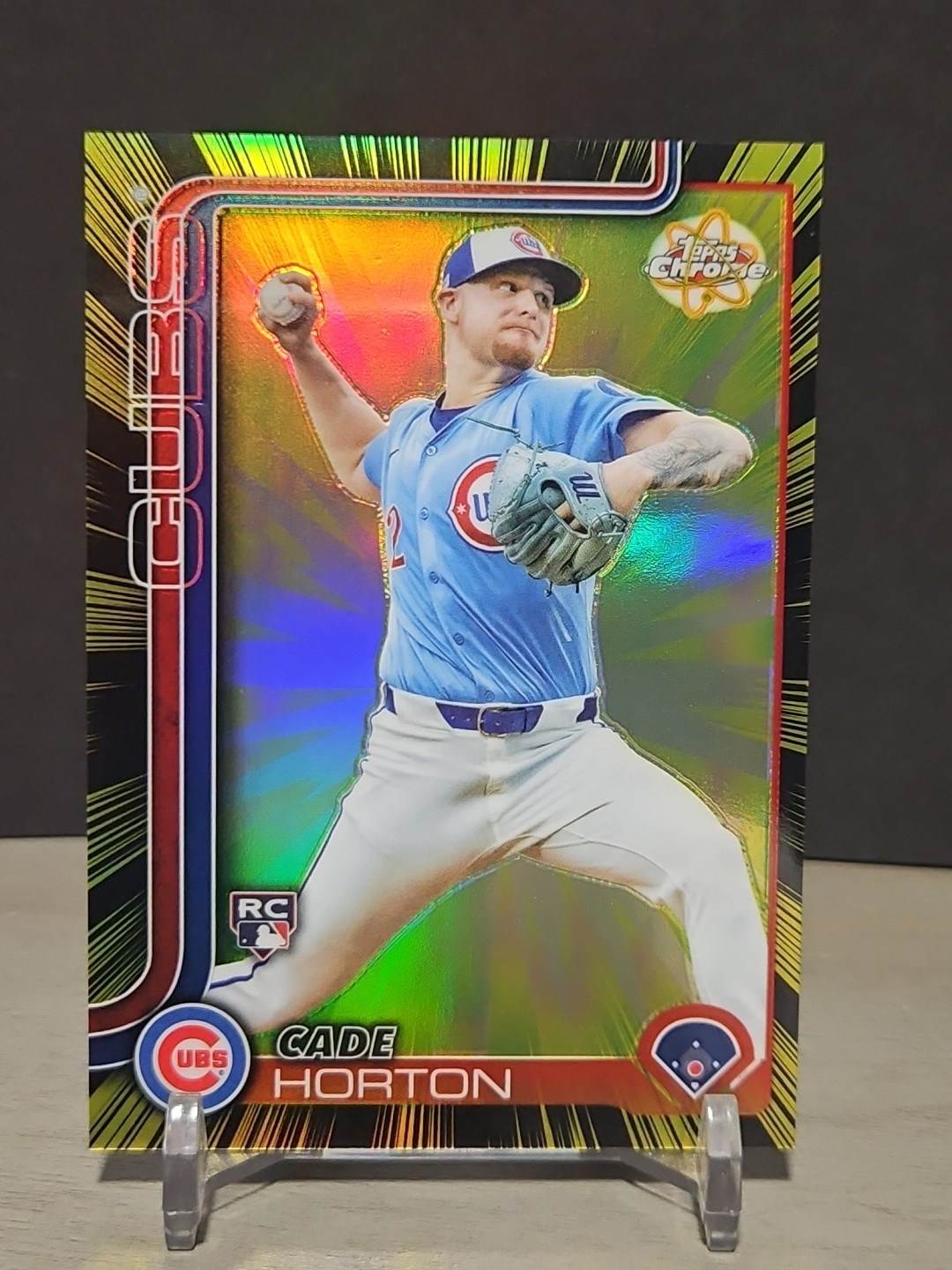 2025 Topps Chrome Update Cade Horton Radiating Rookies SP #RR-38  🔥 CUBS🔥