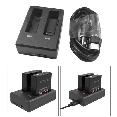Dual Slot Batterieladegerät für Batterie Ladegerät für SJ8 Air/Pro/Plus