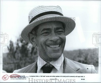 1985 Press Photo Adolph Caesar stars in Warner Bros.' ''The Color Purple.''