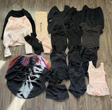 Girls Ballet 19 piece Dancewear Lot 4/5  5/6 Capezio Cat  Jack Leotards Skirts