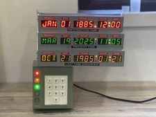 Back To The Future BTTF Delorean Time Machine Time Circuits Replica Prop