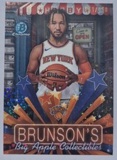 2025-26 Bowman Jalen Brunson Big Apple Collectible Insert 51/150 NY Knicks SP