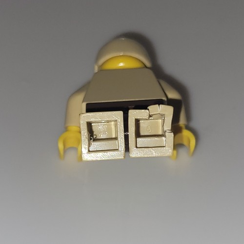 Lego Star Wars Luke Skywalker Cloud City 10123 Minifigure sw0103 DAMAGED - Imagen 6 de 7
