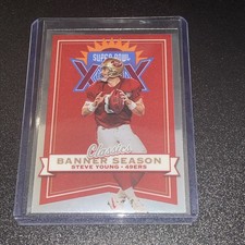 2022 Panini Classics - Banner Season Steve Young #BS-14 49ers Football Cards