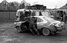 Dealer Team Vauxhall Firenzas RAC Rally November 22 1975 Racing Old Photo 5