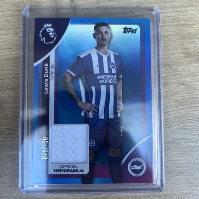 Lewis Dunk /150 Player Worn Patch - 2026 Topps Premier League - Brighton 