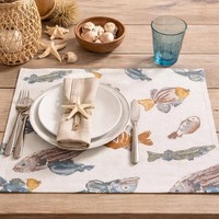 Sander Tischset Glup Blue Shadow 35 X 50 Cm