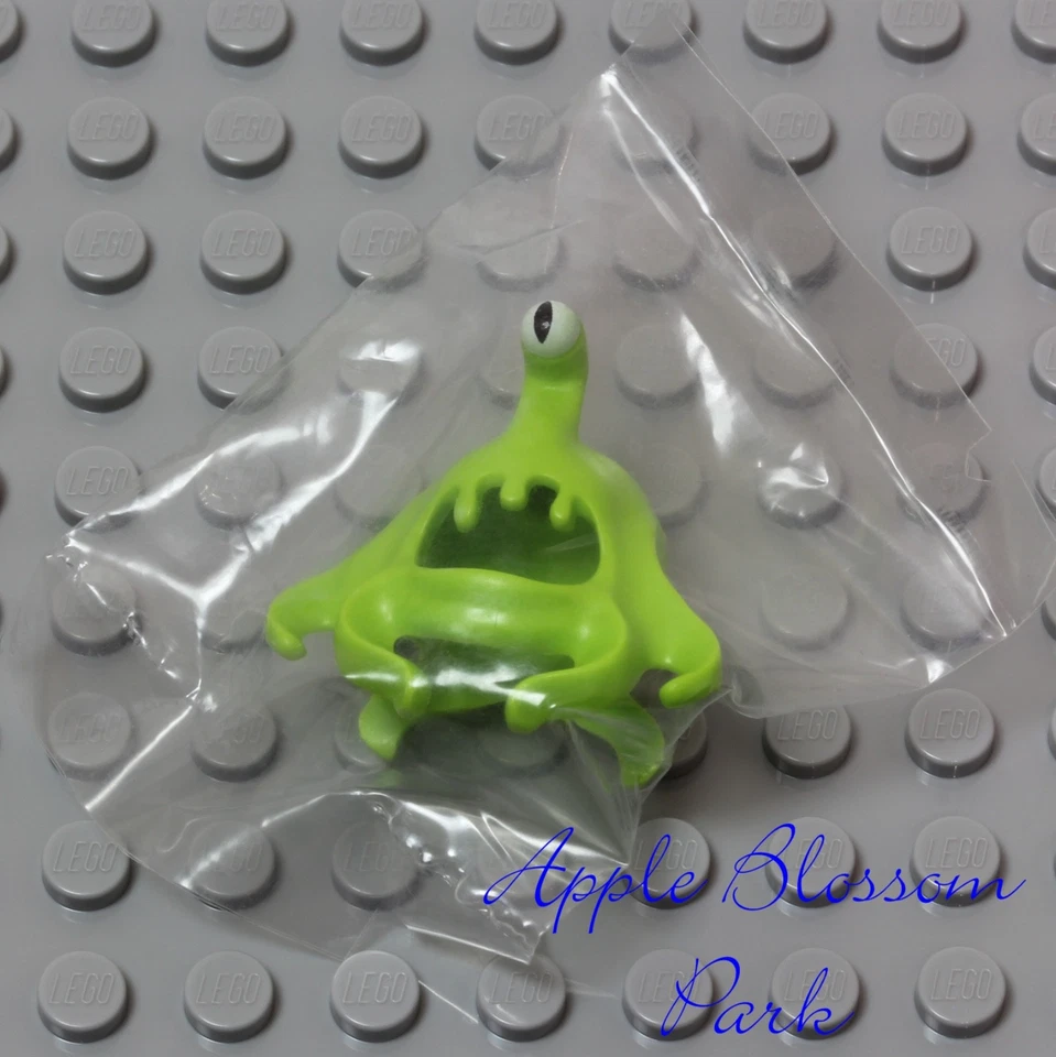 NEW Lego Alien Conquest GREEN CLINGER - Head Brain Mask Minifig 7051 7065 7066 - Image 3 of 4