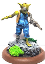 SURVIVOR ( 5 COST) BAYOU FACTION MALIFAUX  PAINTED W/CARD