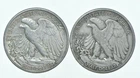 Sharp 50c 1944-D 1943-D Walking Liberty Half Dollar - Collection Lot *712