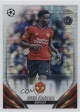 2023-24 Topps Chrome UEFA Club Competitions Prism Refractor Omari Forson #42 rw9