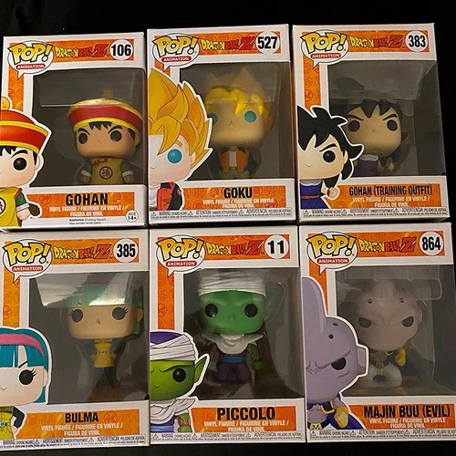Funko Pop! Vinyl: Dragon Ball Z 6 Pop Lot