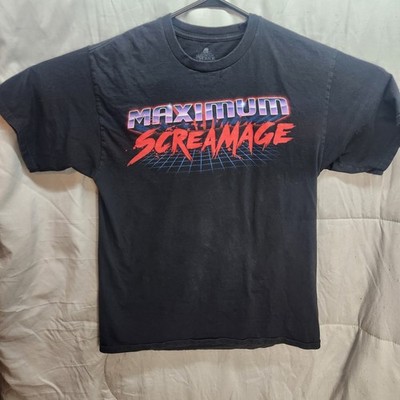 2019 UNIVERSAL STUDIOS HALLOWEEN HORROR NIGHTS MAXIMUM SCREAMAGE T-Shirt M park