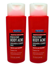 2pk XtraCare Salicylic Acid  PHA Persistent Body Acne Exfoliator Cleanser Wash