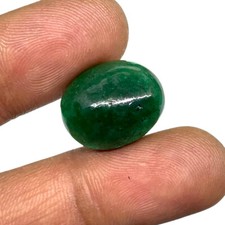 15.85 Cts Certified Natural Zambian Emerald Rich Green Loose Untreated Gemstone