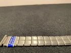 VINTAGE NOS GERMAN STAINLESS STEEL 18 EXPANSION BRACELET WATCH BAND NEW IN BOX