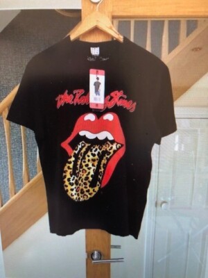AMPLIFIED CLOTHING ROLLING STONES LEOPARD PRINT