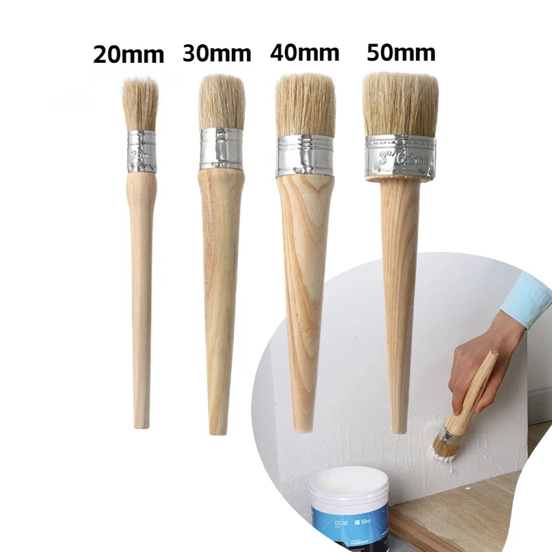 Round wax brush on sale for furniture
