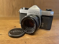 *READ : Exc+5* Pentax SP Spotmatic Film Camera SMC Takumar 55mm F/1.8 Lens /JPN