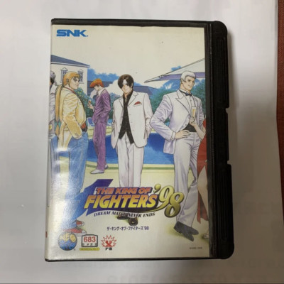 King of Fighters 98 KOF NEO GEO SNK Used Good w/Box Japan NTSC-J