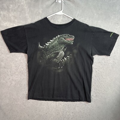 Vintage 90s 1998 Godzilla Movie Promo T Shirt Adult Large