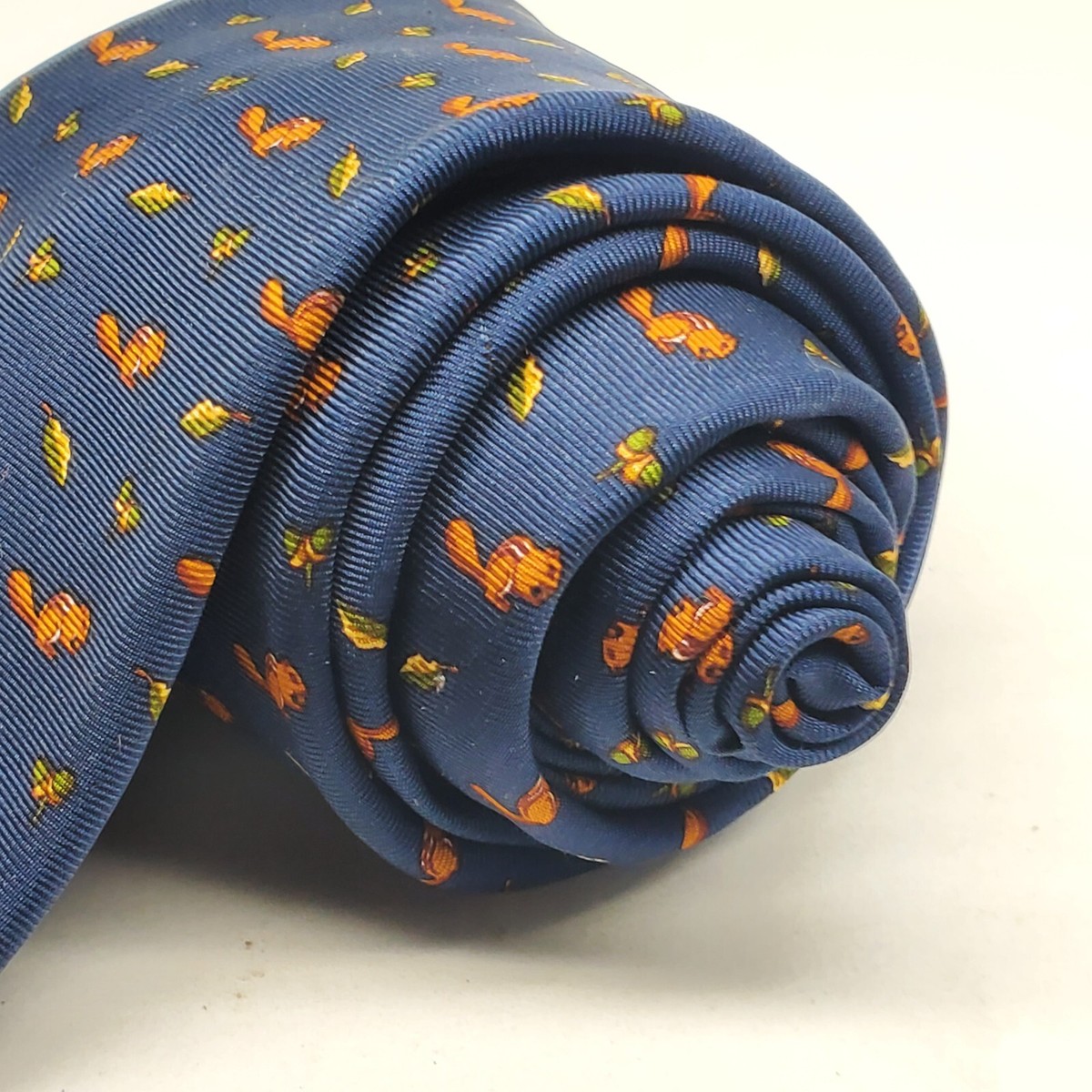 Brooks Brothers MAKERS USA製 TIE Brooks Brothers Makers Tie Mens 100% Silk Tie Blue Beaver