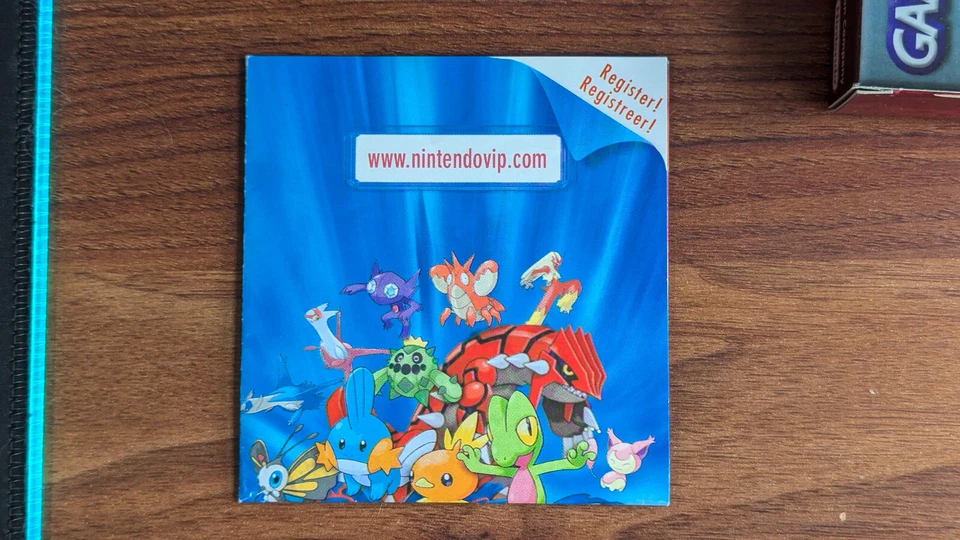 Pokemon Ruby Nintendo Gameboy Advance GBA, PAL/UK version. Boxed & Original - Image 4 of 4