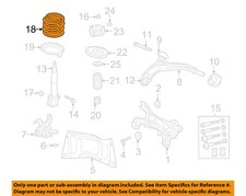 CHRYSLER OEM 2007 Caravan Suspension Components-Spring 5006705AB