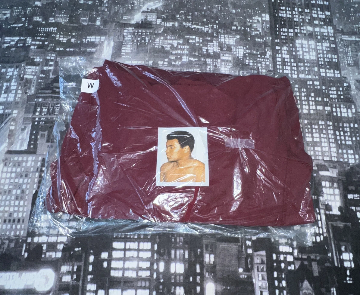 Sweat à capuche Supreme Ali Warhol Muhammad Ali ! Taille MOYENNE ! NEUF DANS SA BOÎTE !SS16 ! Super rare ! D/S !!
